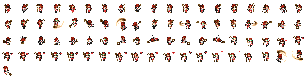 Christiva · sprite sheet