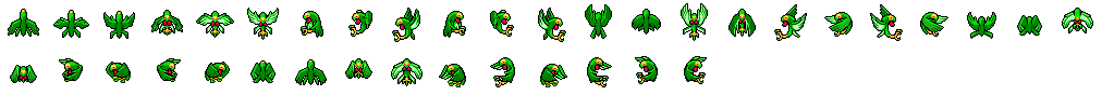 Harpia · sprite sheet