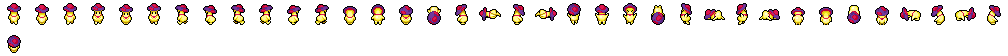 Killer Mush · sprite sheet